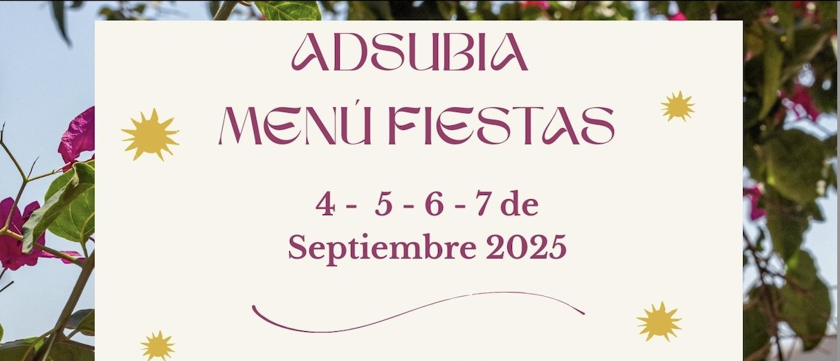 Fiestas en L’Artesà: mesa con ambiente festivo